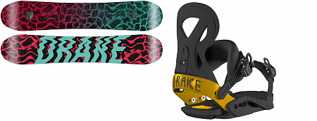 Сноуборд DRAKE Venice + Крепления DRAKE Jade Сноуборд DRAKE Venice + Крепления DRAKE Jade